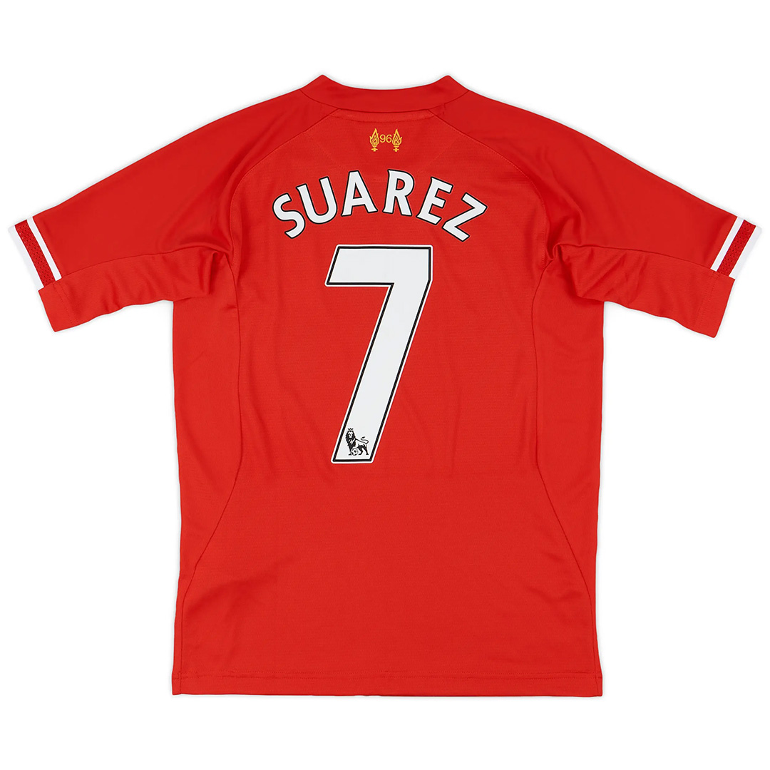 SUAREZ #7 Retro Liverpool Home Jersey 2013/14 - Reps Jerseys
