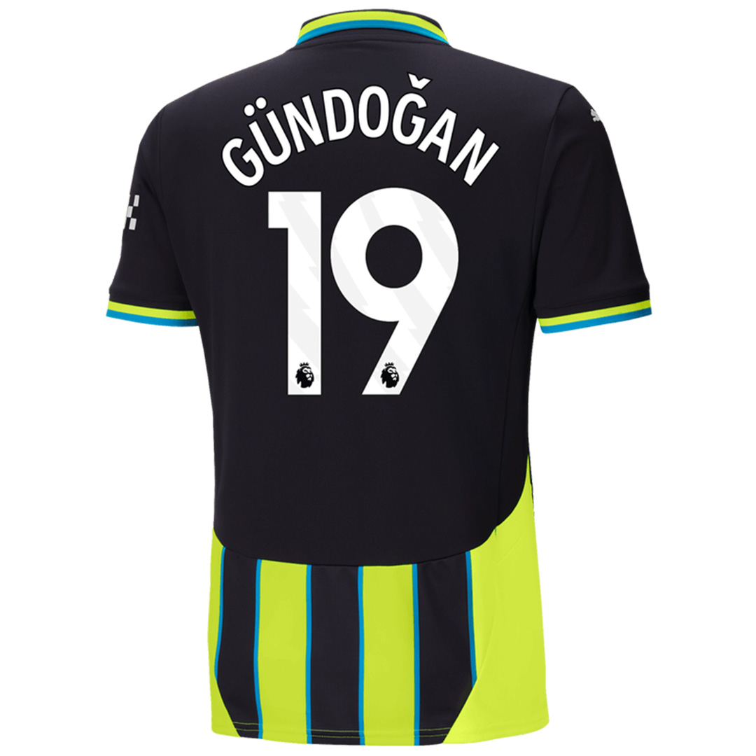 GÜNDOĞAN #19 Manchester City Away Jersey 2024/25 - Reps Jerseys