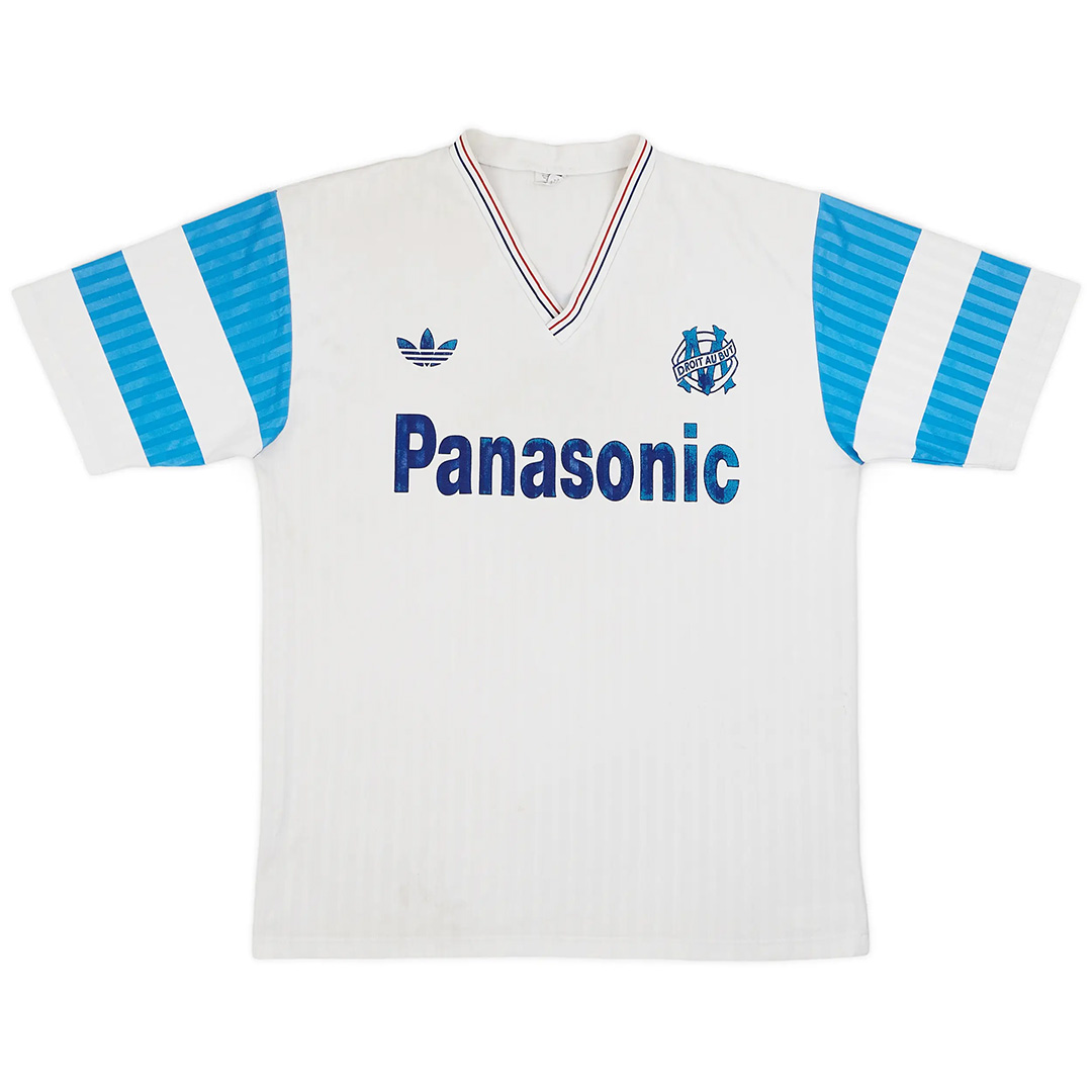 Retro Marseilles Home Jersey 1990 - Reps Jerseys