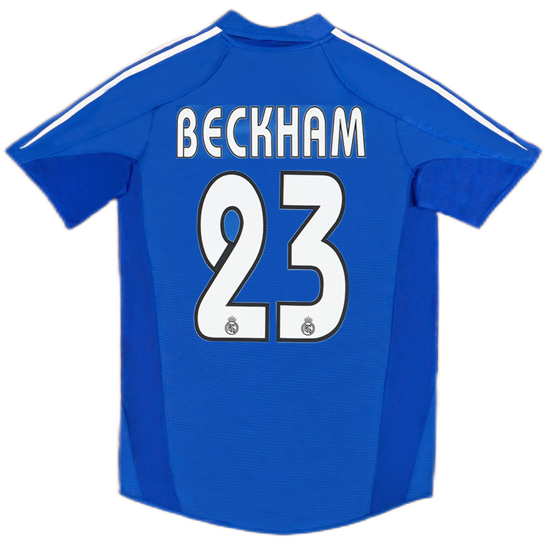 BECKHAM #23 Retro Real Madrid Third Jersey 2004/05 - Reps Jerseys