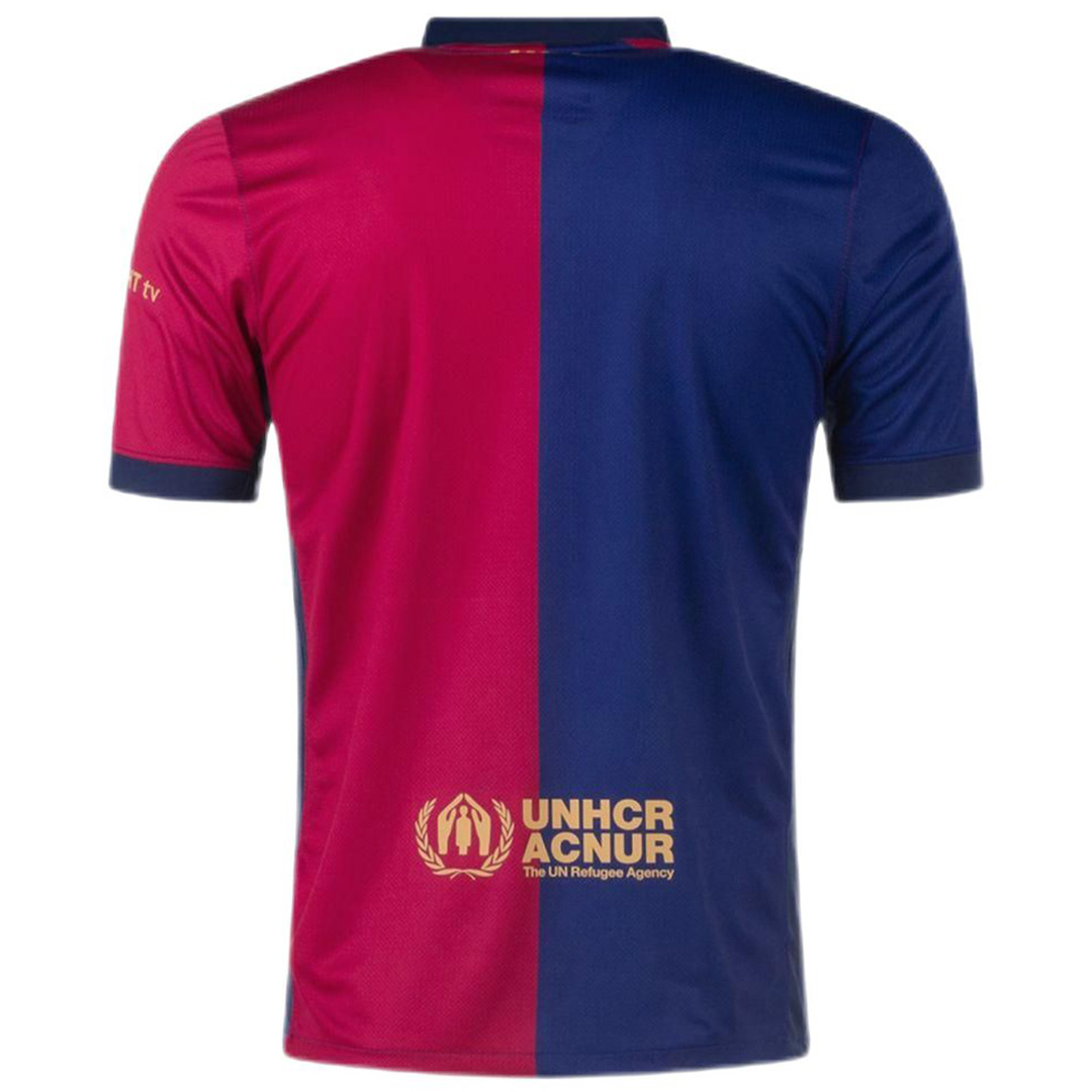[Super Replica] Barcelona 125th Anniversary Spotify Logo Without Text Home Jersey 2024/25 - Reps Jerseys