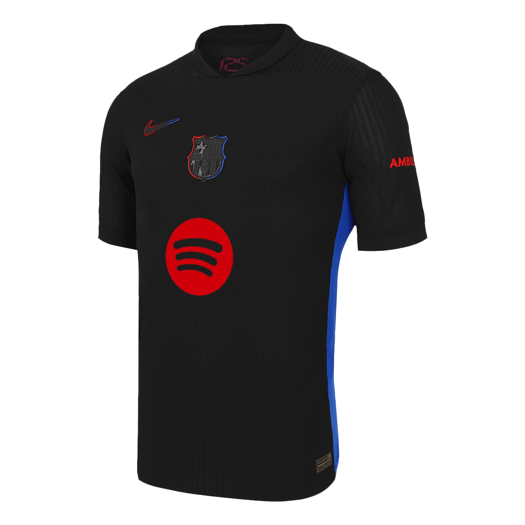 GAVI #6 Barcelona Away Spotify Logo Without Text Match Jersey 2024/25 - Reps Jerseys