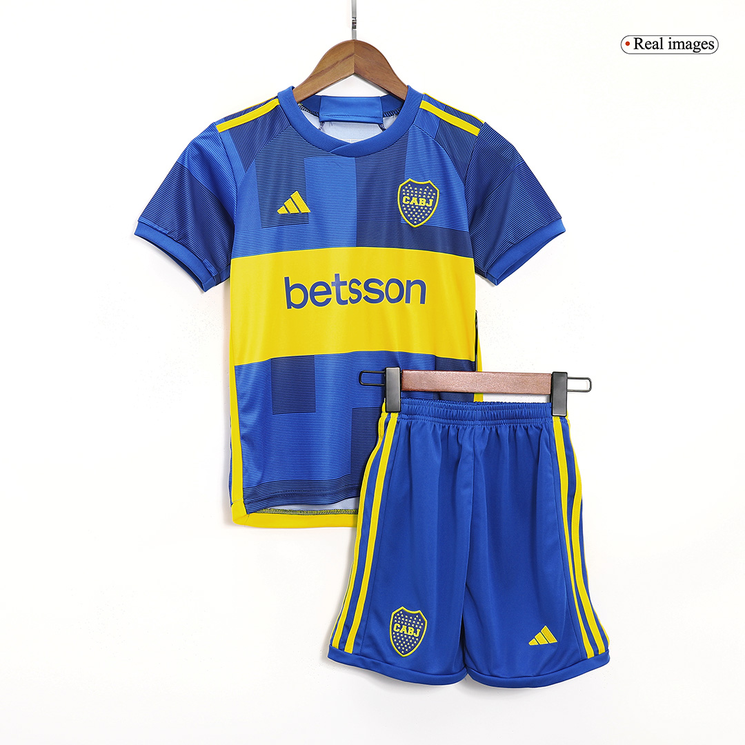 Kids Boca Juniors Home Kit Jersey+Shorts 2023/24 - Reps Jerseys