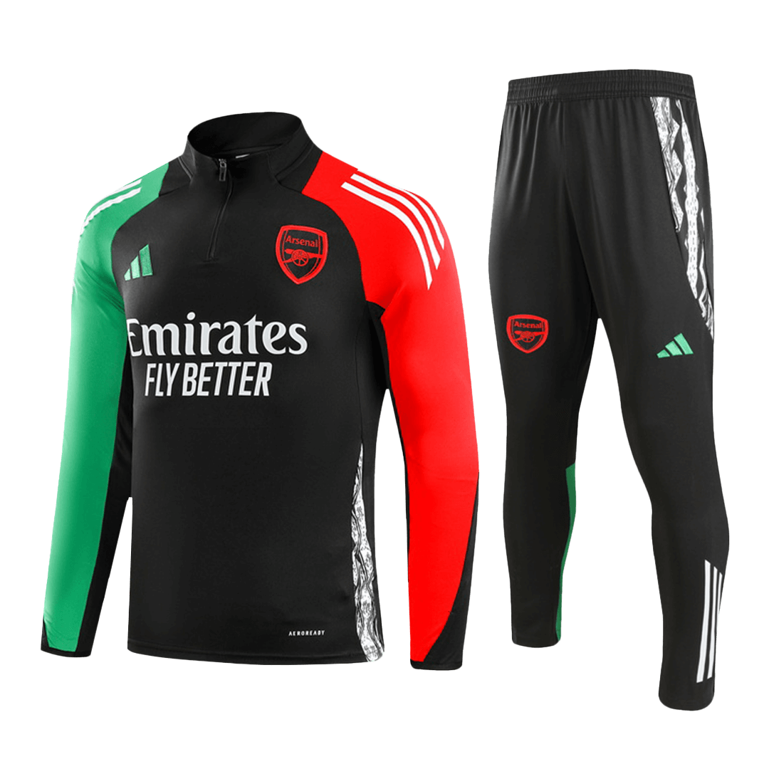 Kids Arsenal Zipper Sweat Kit(Top+Pants) 2024/25 - Reps Jerseys