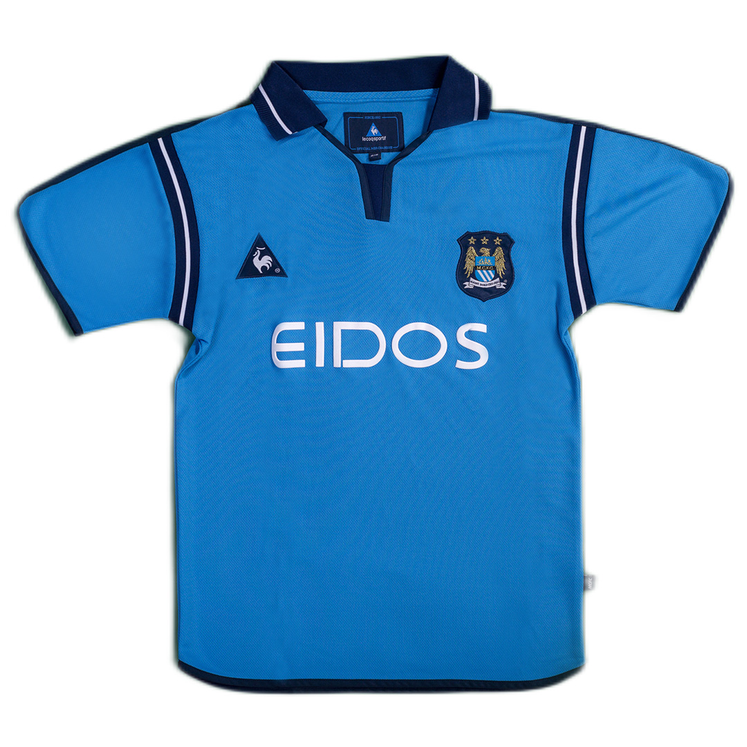 Retro Manchester City Home Jersey 2001/02 - Reps Jerseys