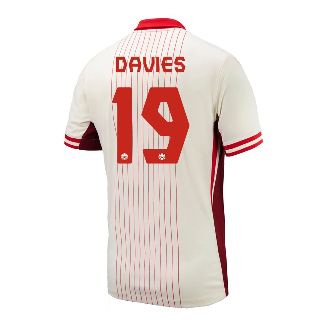 DAVIES #19 Canada Away Jersey Copa America 2024 - Reps Jerseys