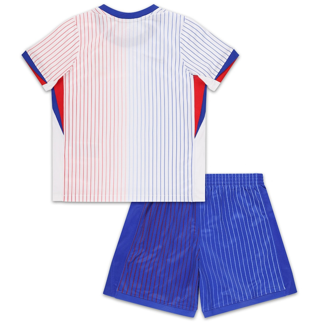 Kids France Away Kit EURO 2024 - Reps Jerseys