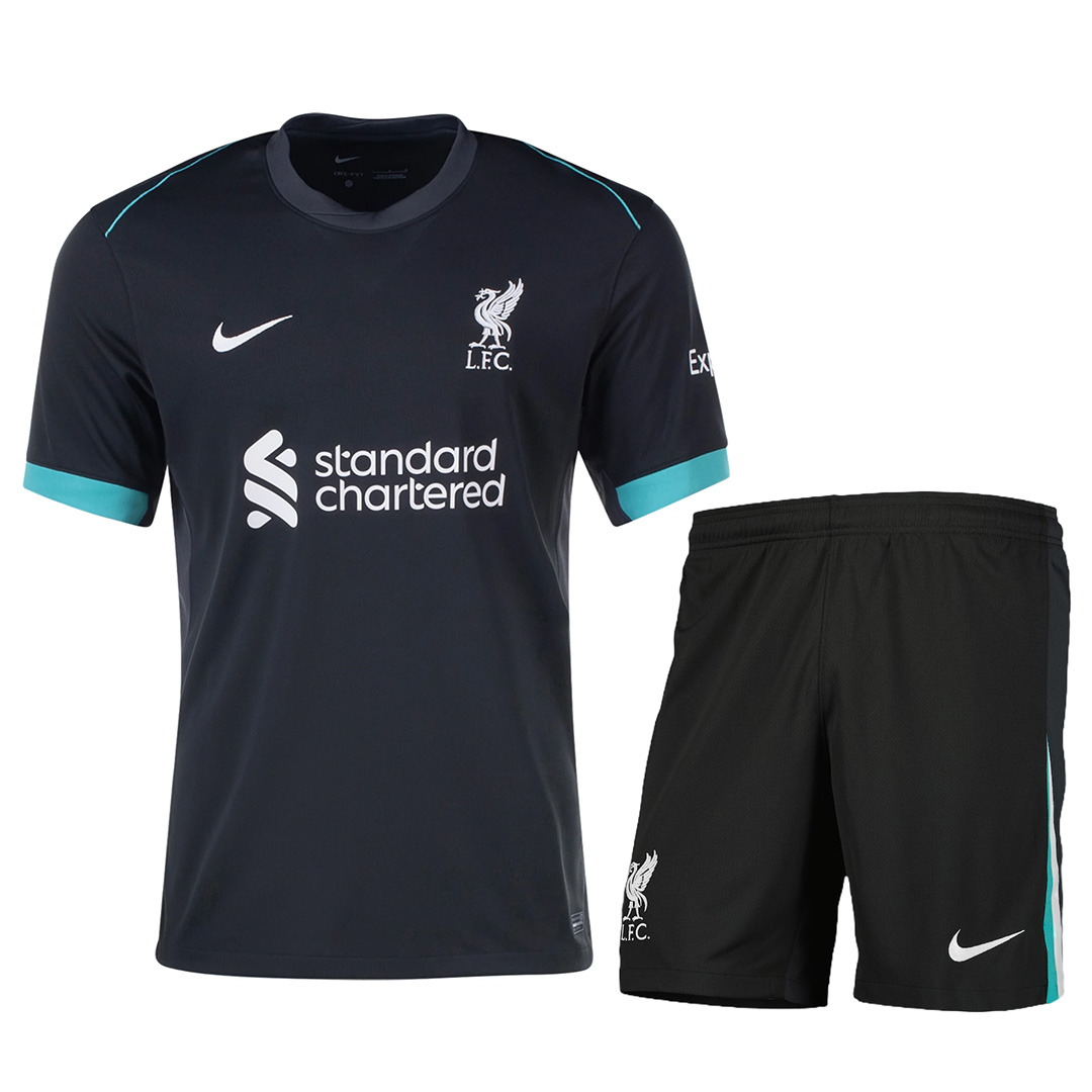 [Super Replica] Liverpool Away Kit(Jersey+Shorts) 2024/25 - Reps Jerseys