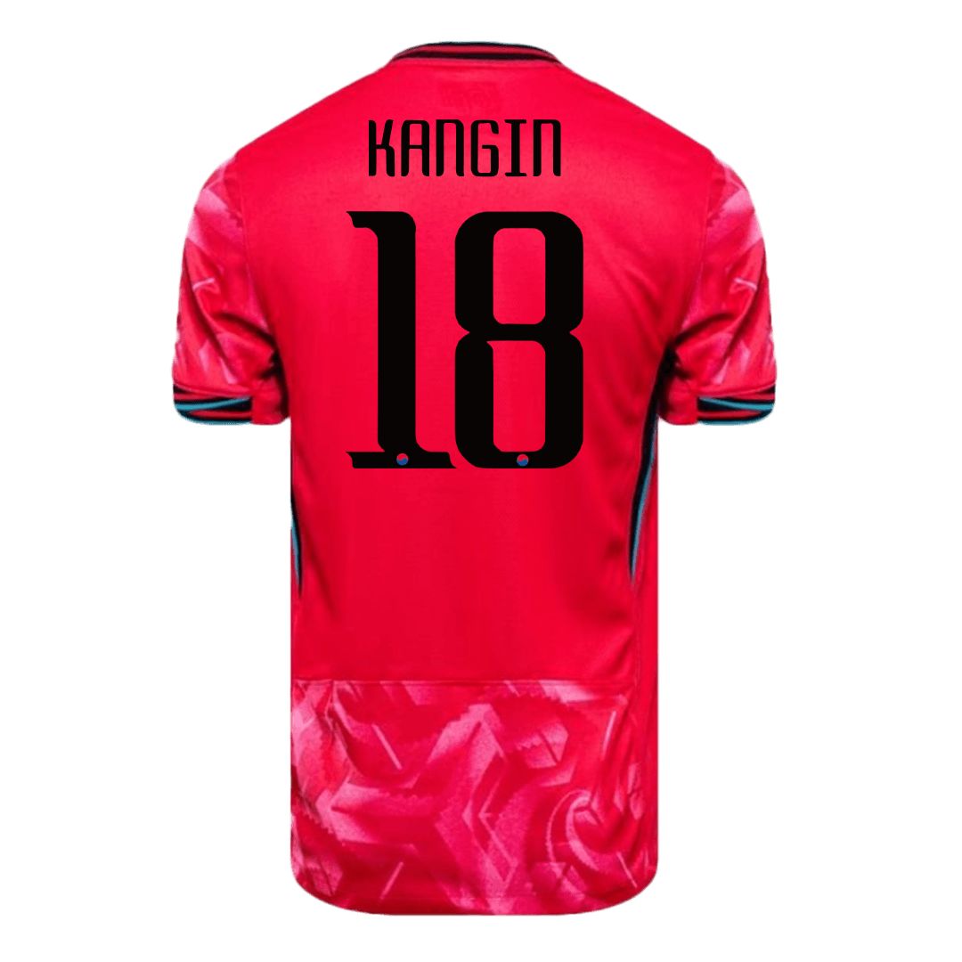 KANGIN #18 South Korea Home Jersey 2024 - Reps Jerseys