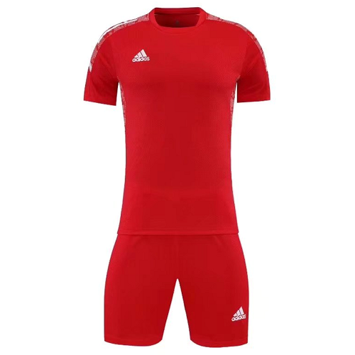 Customize Team Soccer Jersey Kit (Shirt+Short) Red - 720 - Reps Jerseys