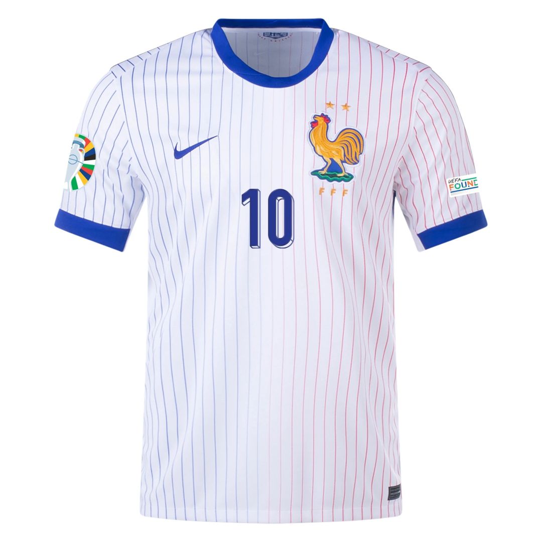 [Super Replica] MBAPPE #10 France Away Jersey Euro 2024 - Reps Jerseys
