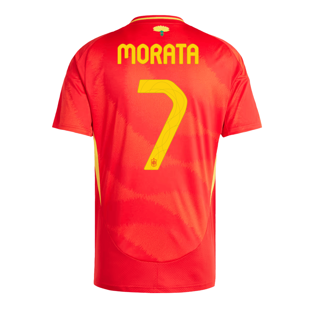 [Super Replica] MORATA #7 Spain Home Jersey Euro 2024 - Reps Jerseys