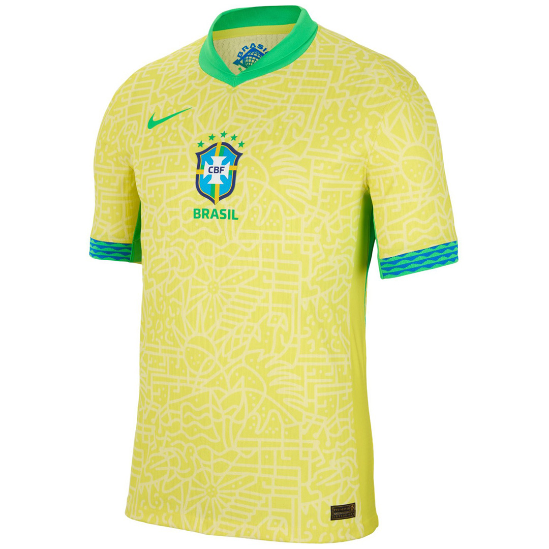 Brazil Home Jersey Player Version Copa America 2024 - Reps Jerseys
