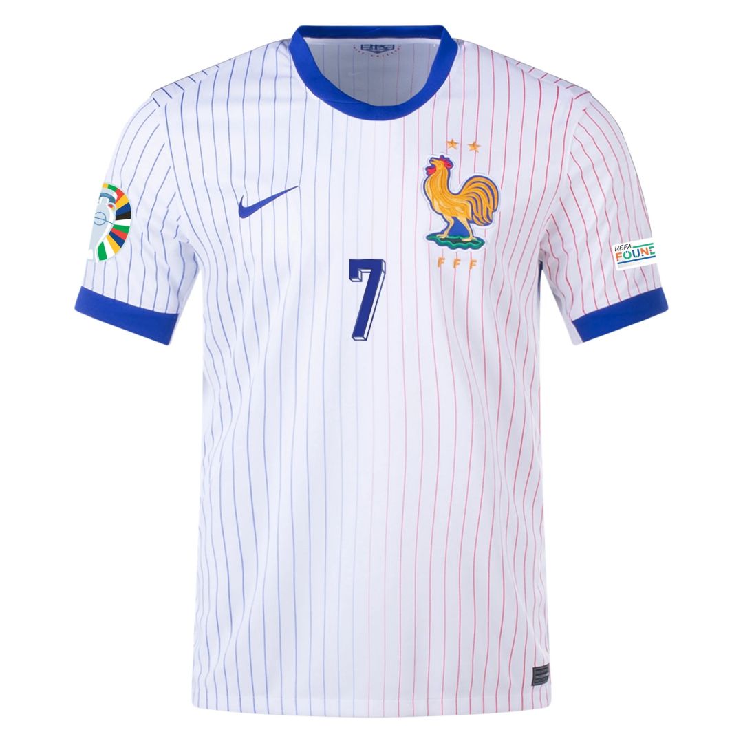 [Super Replica] GRIEZMANN #7 France Away Jersey Euro 2024 - Reps Jerseys