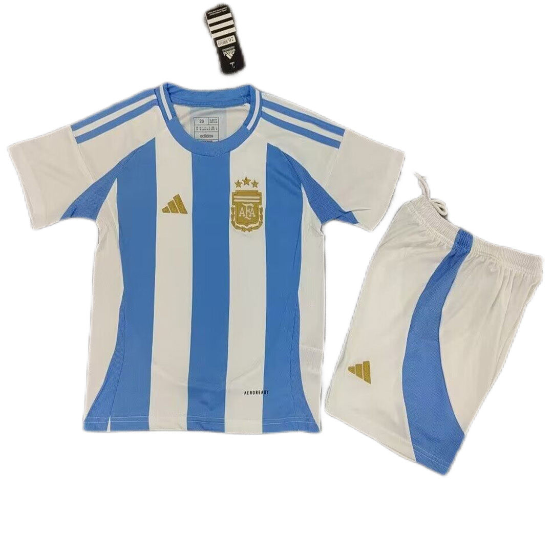 Kids Argentina Home Kit Copa America 2024 - Reps Jerseys