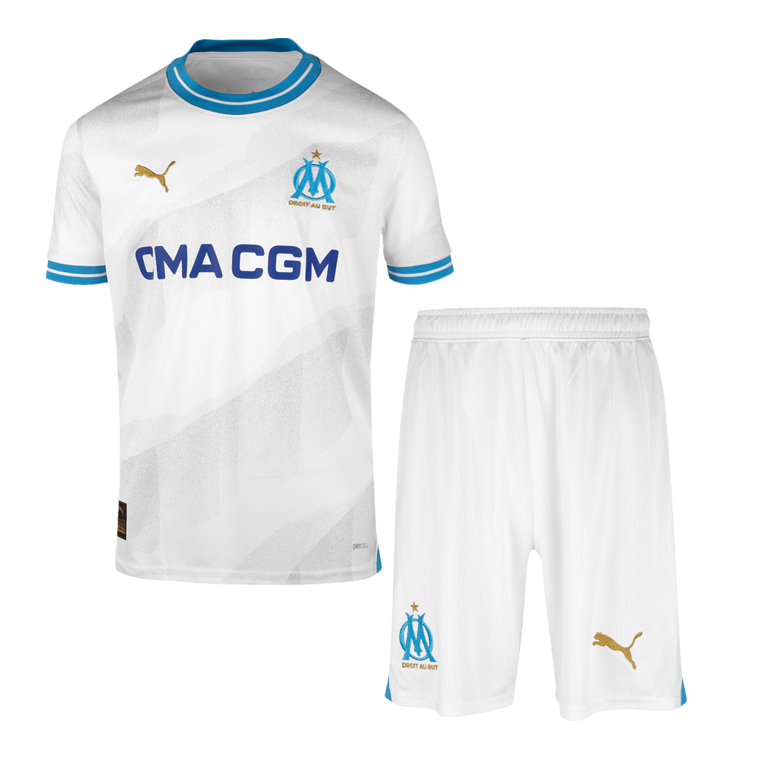 Marseille Home Kit Jersey+Shorts 2023/24 - Reps Jerseys
