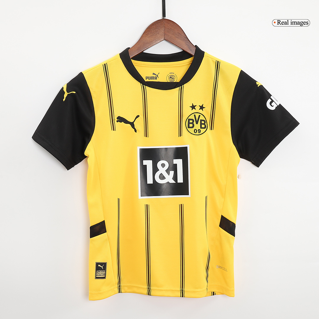 Kids Borussia Dortmund Home Full Kit 2024/25 - [Super Replica] - Reps Jerseys