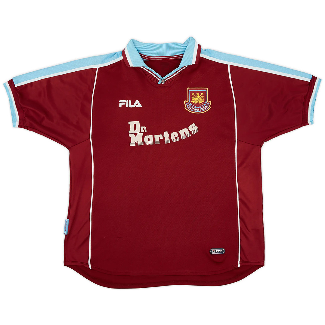 West Ham United Retro Jersey Home 1999/01 - Reps Jerseys