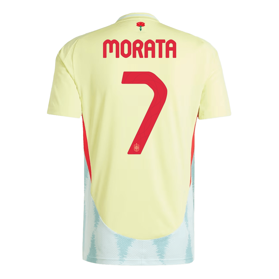 MORATA #7 Spain Away Jersey Euro 2024 - Reps Jerseys