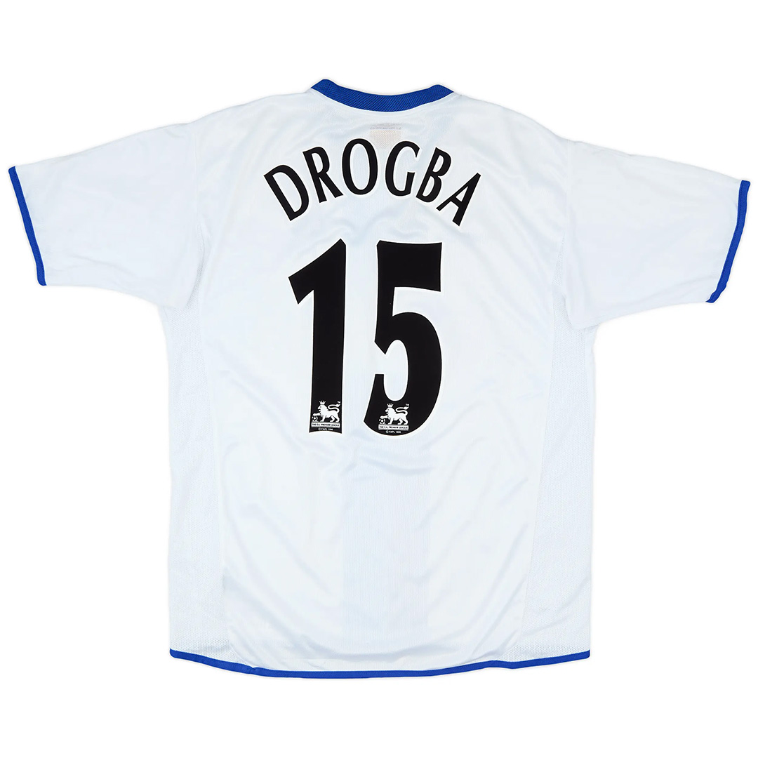 DROGBA #15 Retro Chelsea Away Jersey 2003/05 - Reps Jerseys