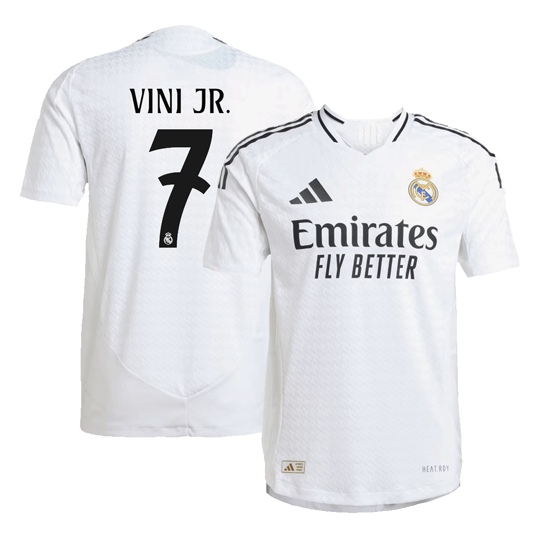VINI JR. #7 Real Madrid Home Jersey Player Version 2024/25 - Reps Jerseys