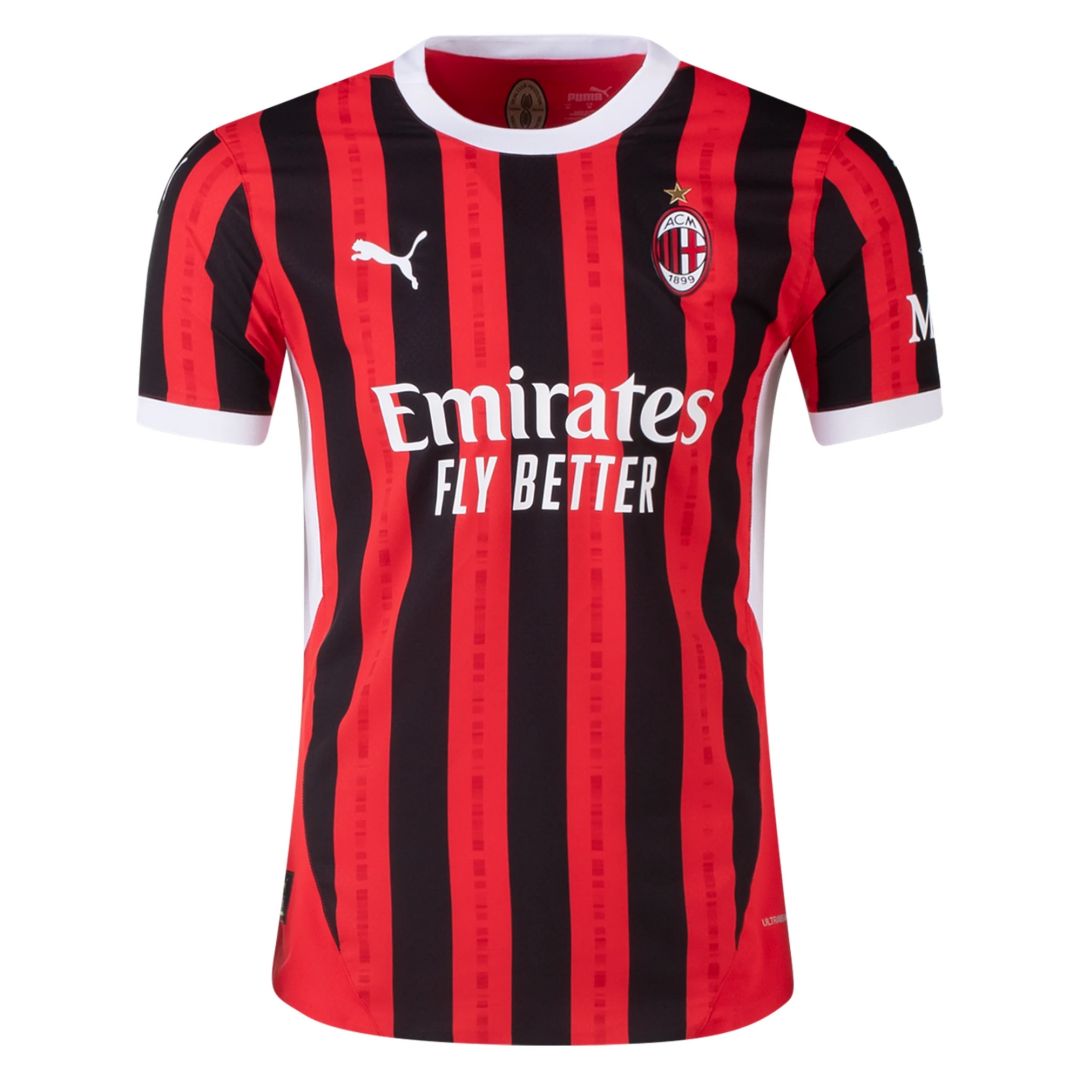 AC Milan Home Jersey Player Version 2024/25 - Reps Jerseys