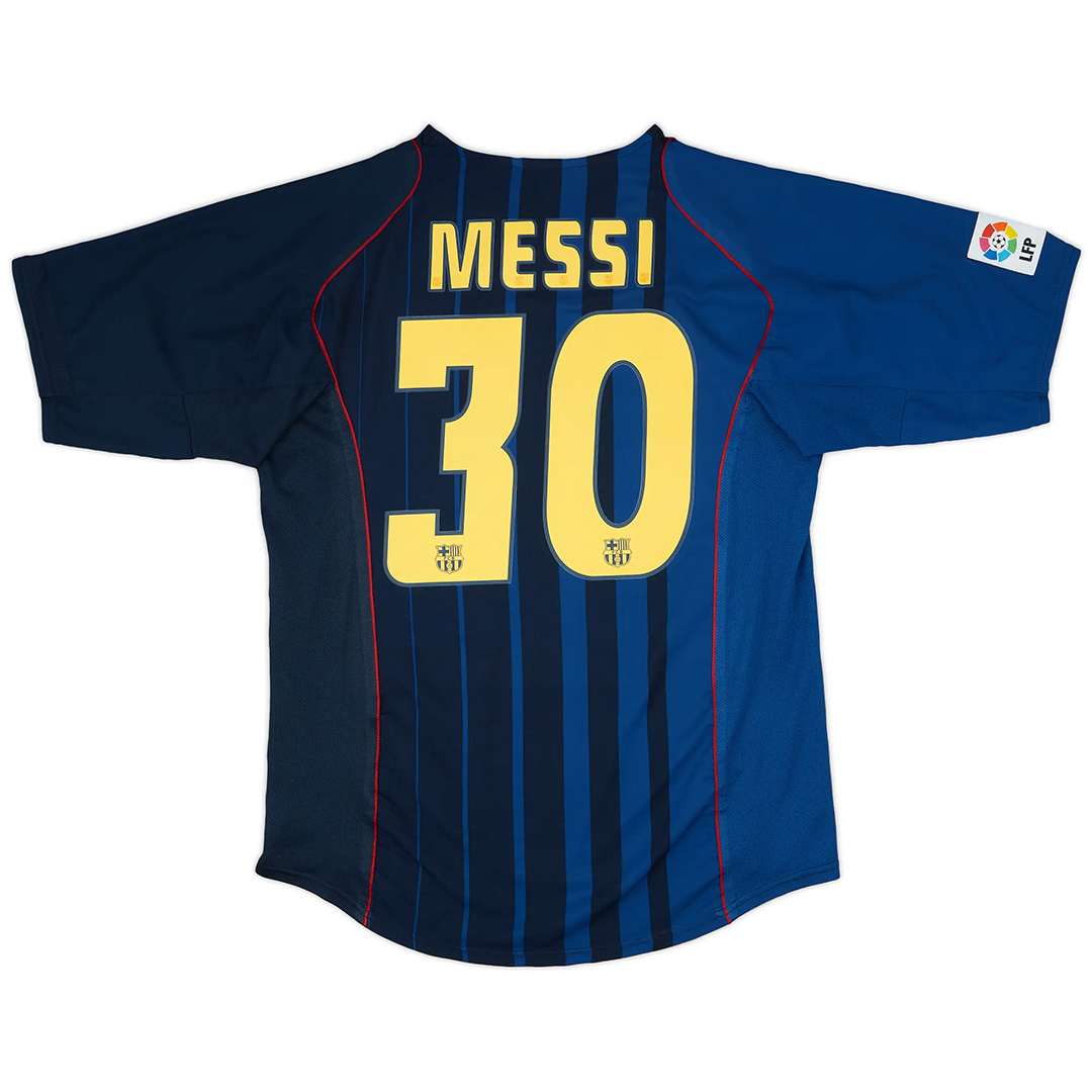 MESSI #30 Retro Barcelona Away Jersey 2004/05 - Reps Jerseys