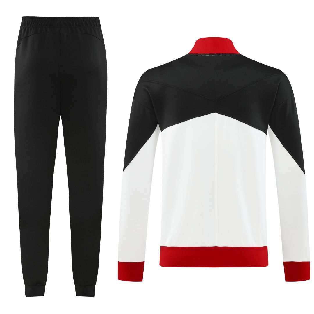 Liverpool Training Jacket Kit (Top+Pants) White 2024/25 - Reps Jerseys