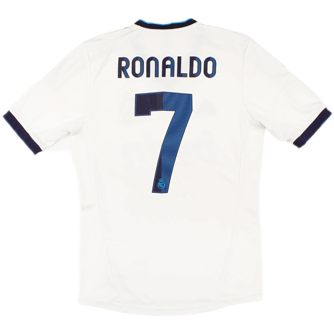 RONALDO #7 Retro Real Madrid Home Jersey 2012/13 - Reps Jerseys