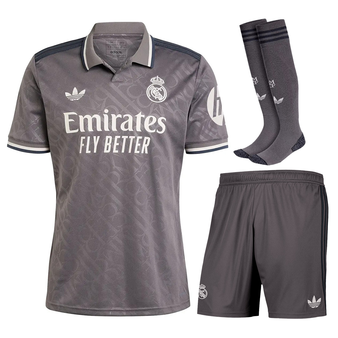 [Super Replica] Real Madrid Third Full Kit(Jersey+Shorts+Socks) 2024/25 - Reps Jerseys