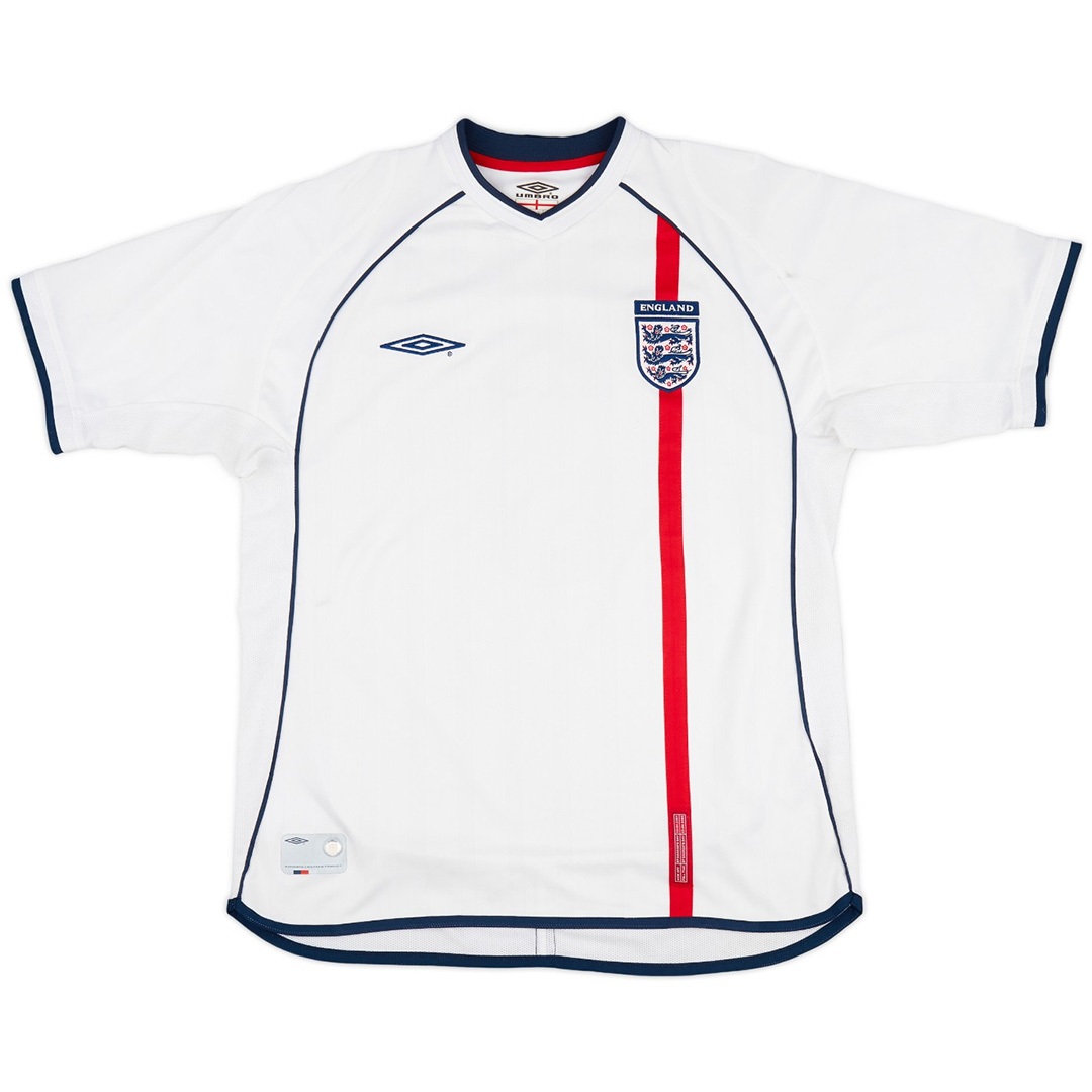 Retro England Home Jersey World Cup 2002 - Reps Jerseys