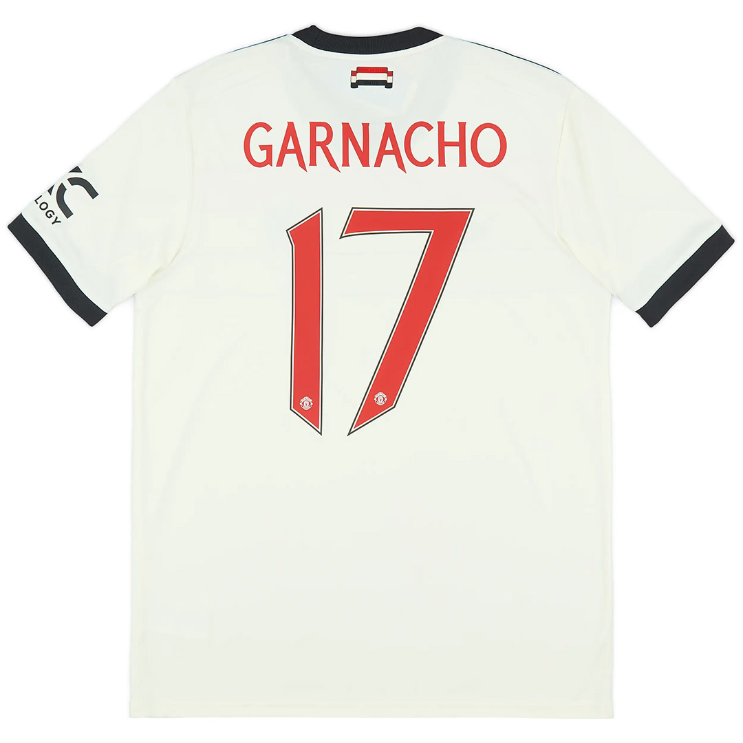 GARNACHO #17 Manchester United Third Jersey 2024/25 - Man United Font - Reps Jerseys
