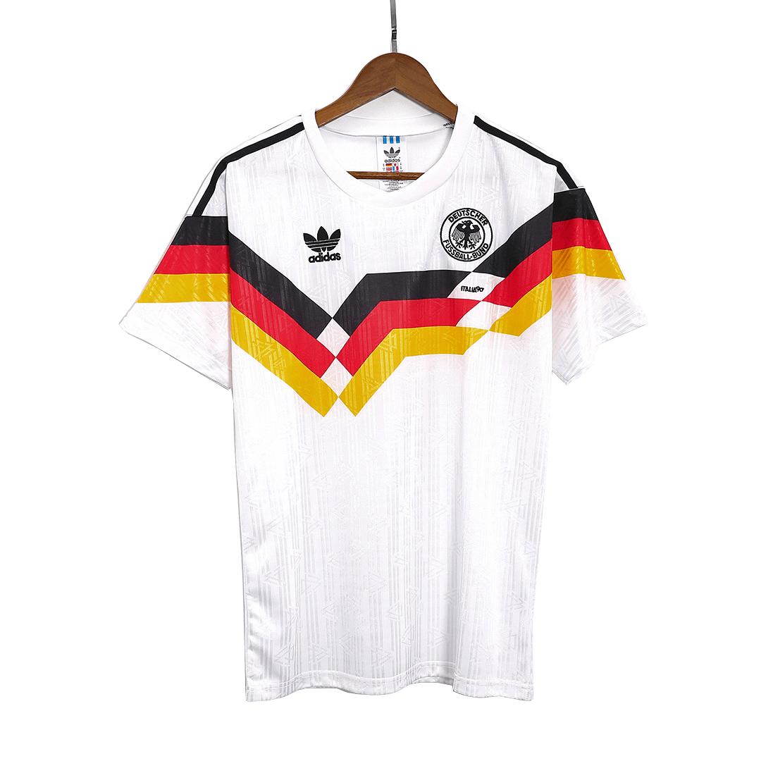 Retro West Germany Home Jersey World Cup 1990 - Reps Jerseys