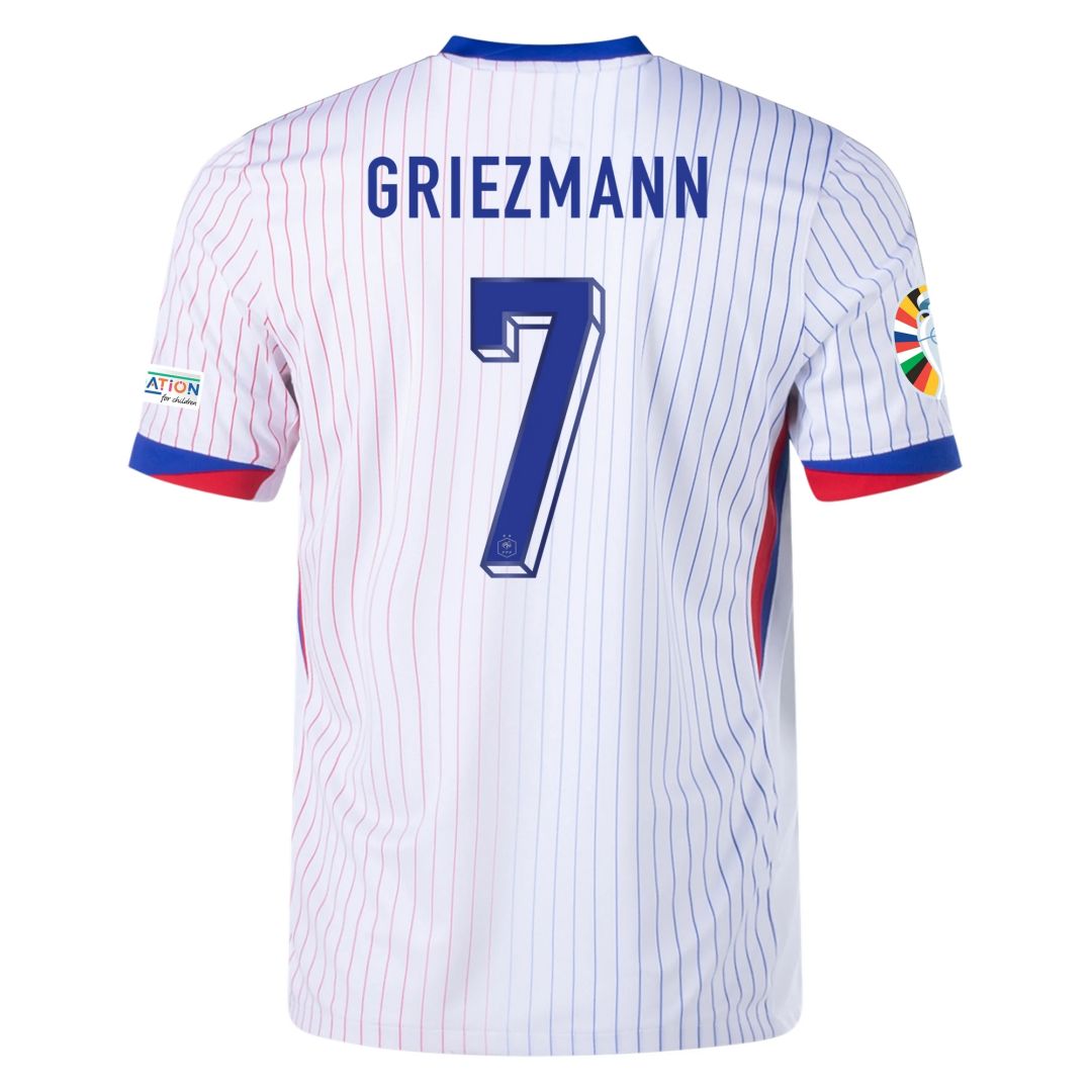 [Super Replica] GRIEZMANN #7 France Away Jersey Euro 2024 - Reps Jerseys