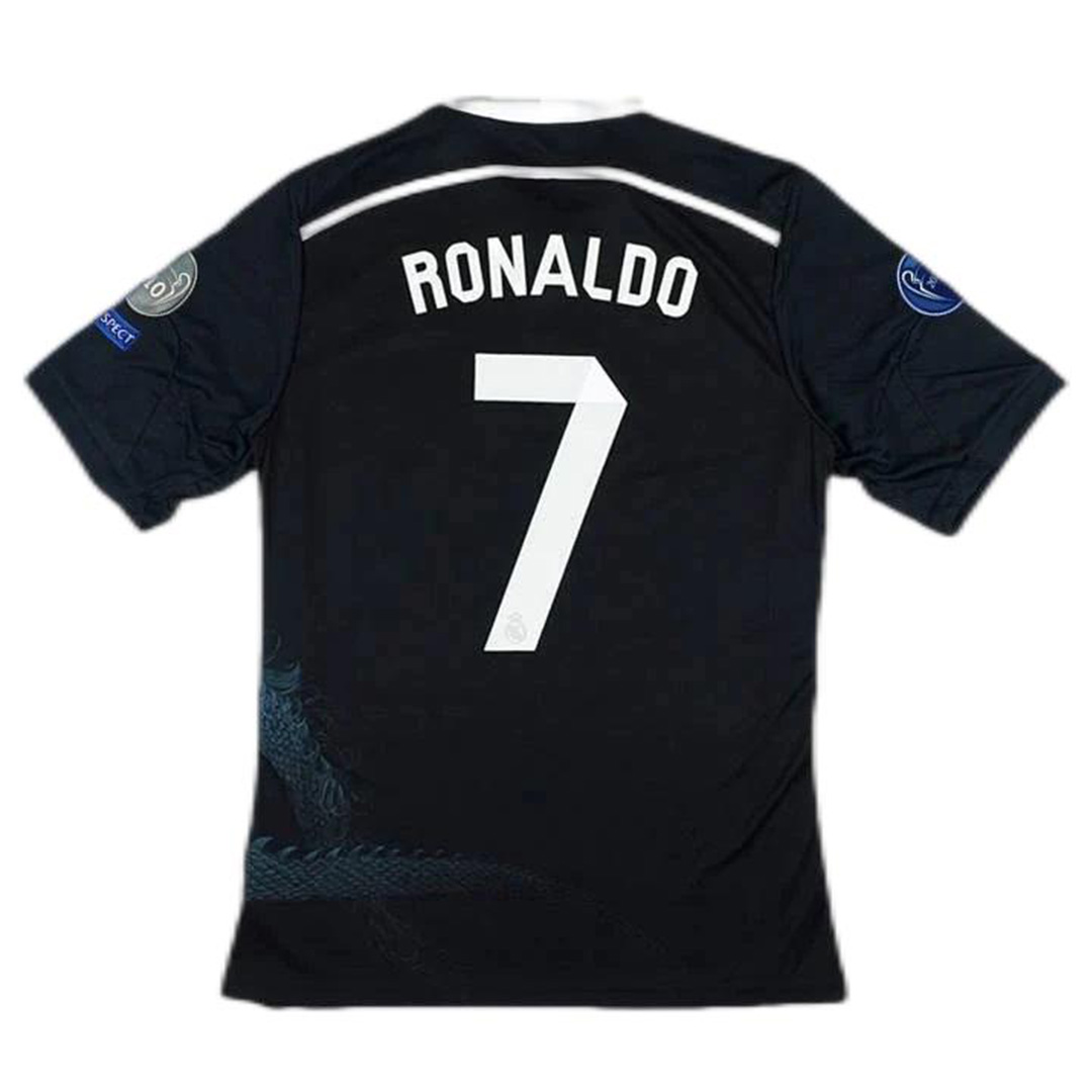 Ronaldo #7 Retro Real Madrid UCL Third Jersey 2014/15 - Reps Jerseys
