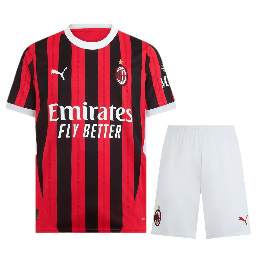 AC Milan Home Kit(Jersey+Shorts) 2024/25 - Reps Jerseys