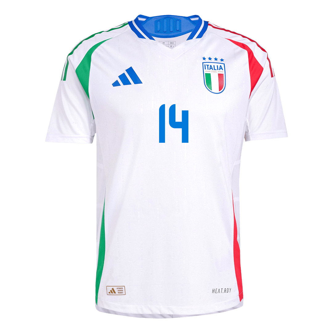 CHIESA #14 Italy Away Jersey Player Version Euro 2024 - Reps Jerseys