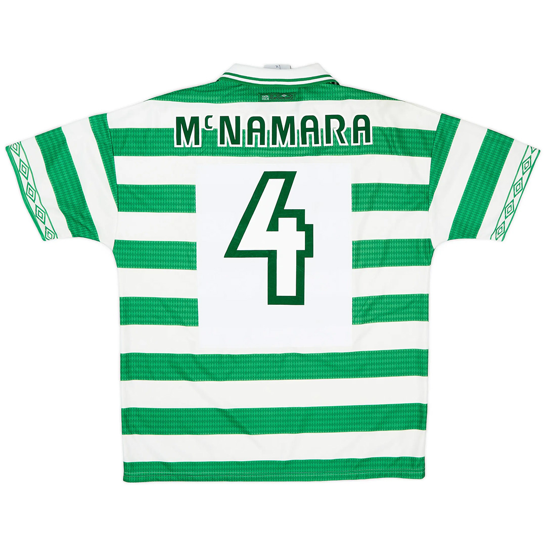 McNAMARA #4 Retro Celtic Home Jersey 1997/99 - Reps Jerseys