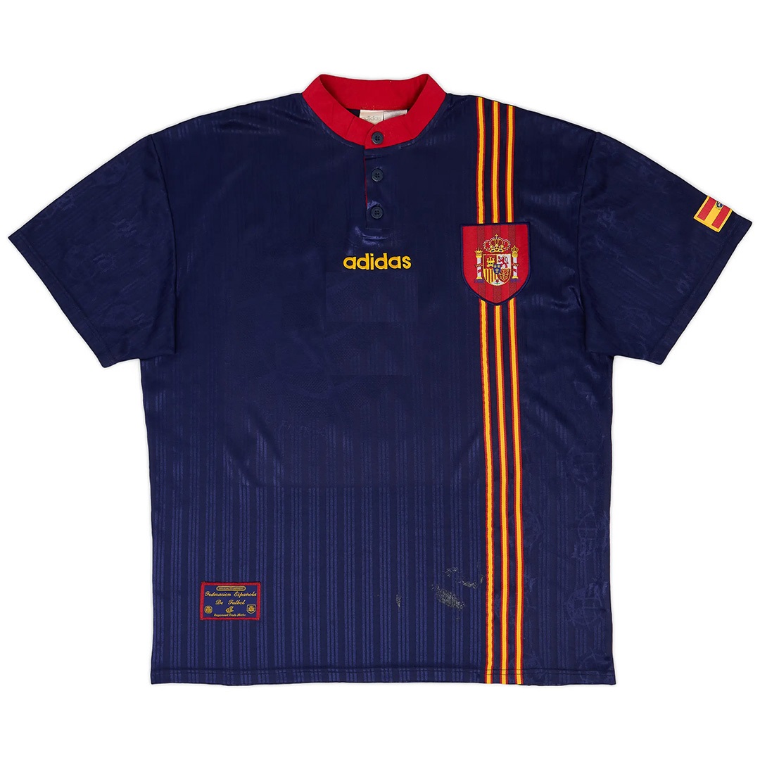 Retro Spain Away Jersey 1996 - Reps Jerseys