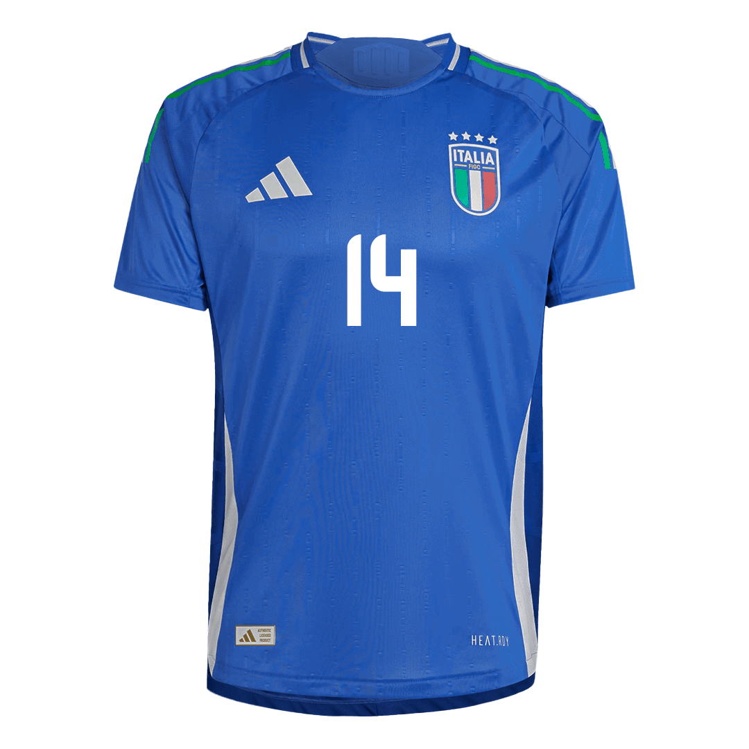 CHIESA #14 Italy Home Jersey Player Version Euro 2024 - Reps Jerseys