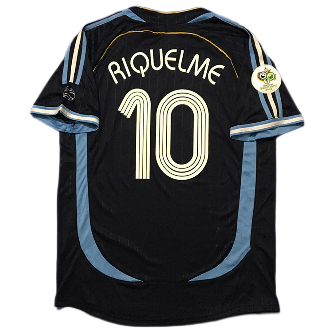 Argentina RIQUELME #10 Retro Jersey Away World Cup 2006 - Reps Jerseys