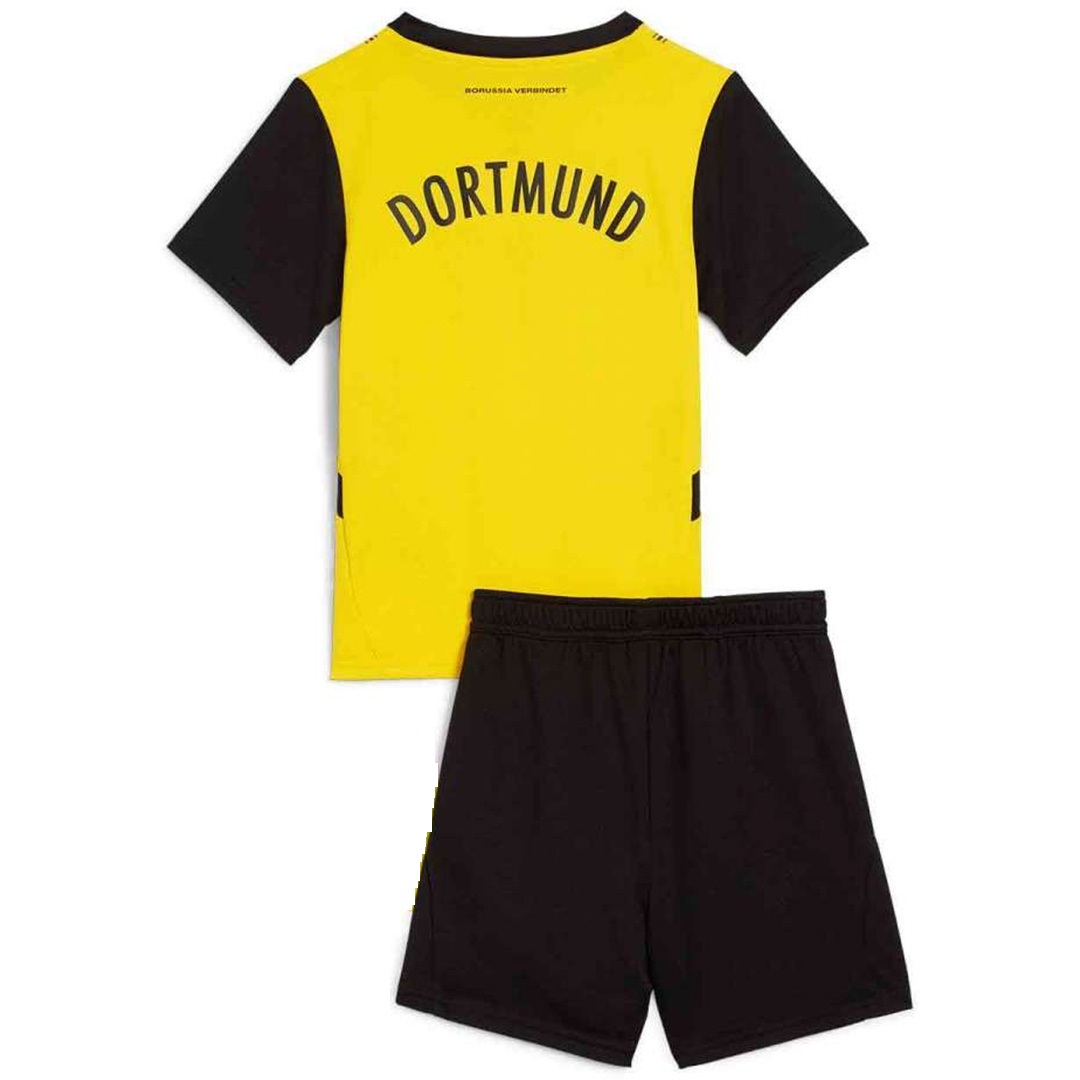 Kids Borussia Dortmund Home Kit Jersey+Short 2024/25 - [Super Replica] - Reps Jerseys