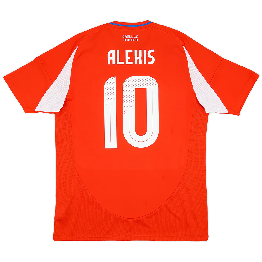 Alexis #10 Chile Home Jersey Copa America 2024 - Reps Jerseys