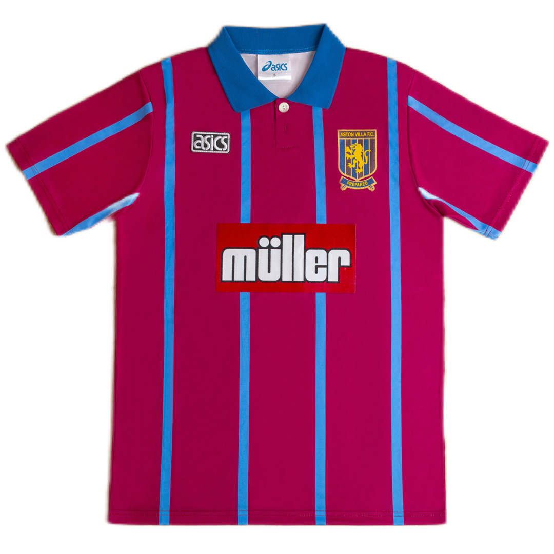 Retro Aston Villa Home Jersey 1993/95 - Reps Jerseys