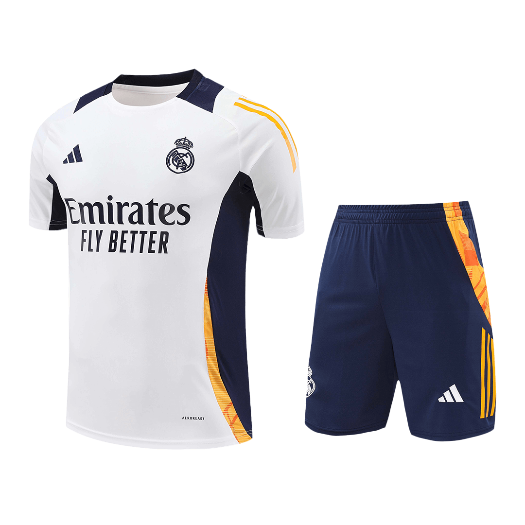 Real Madrid Pre-Match Kit(Jersey+Shorts) 2024/25 - Reps Jerseys