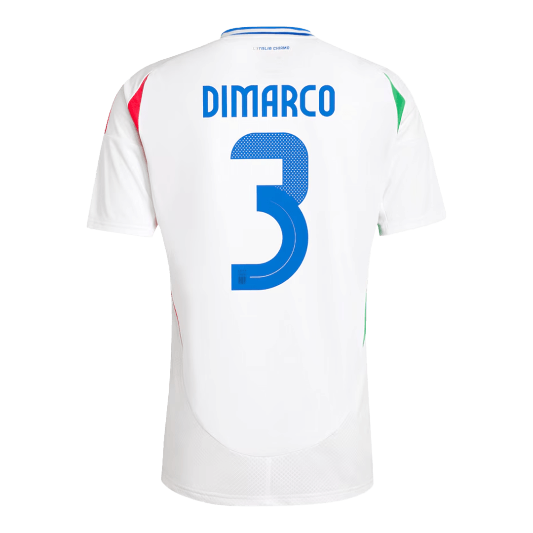 [Super Replica] DIMARCO #3 Italy Away Jersey Euro 2024 - Reps Jerseys