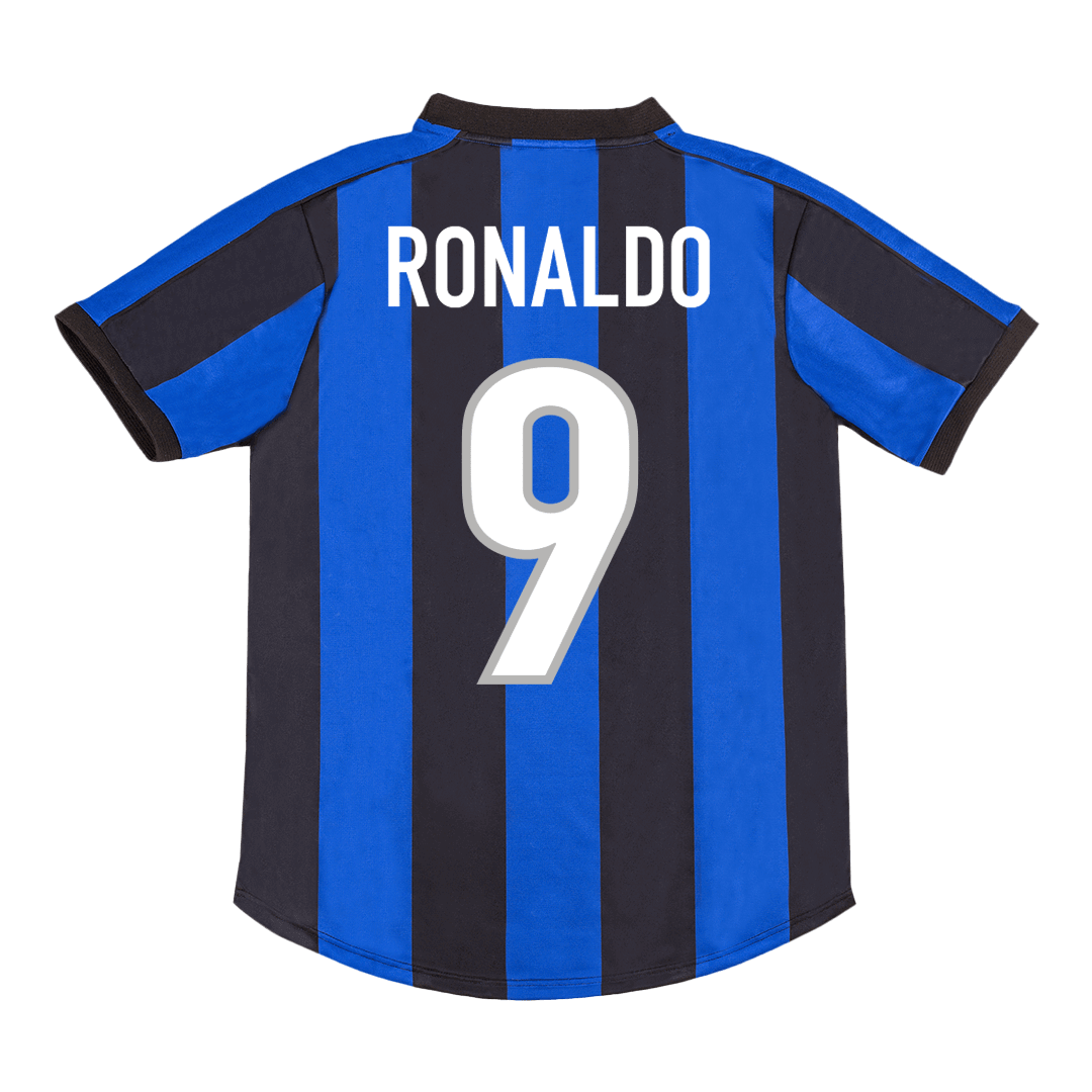 RONALDO #9 Retro Inter Milan Home Jersey 1999/00 - Reps Jerseys