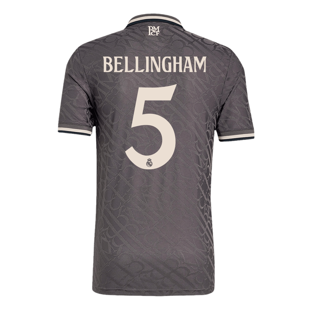 BELLINGHAM #5 Real Madrid Third Match Jersey 2024/25 - Reps Jerseys