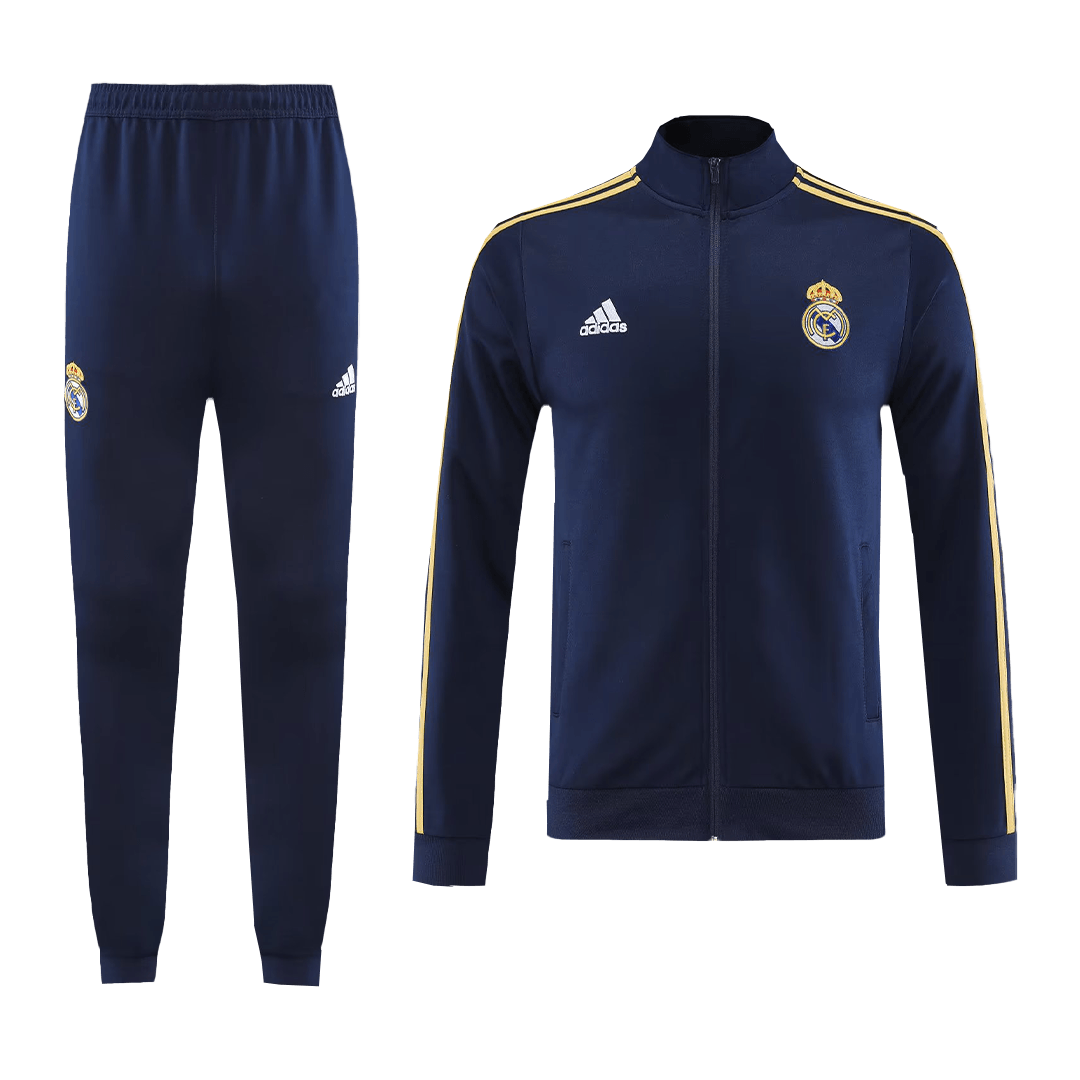 Real Madrid Training Kit Jacket+Pants Black 2023/24 - Reps Jerseys