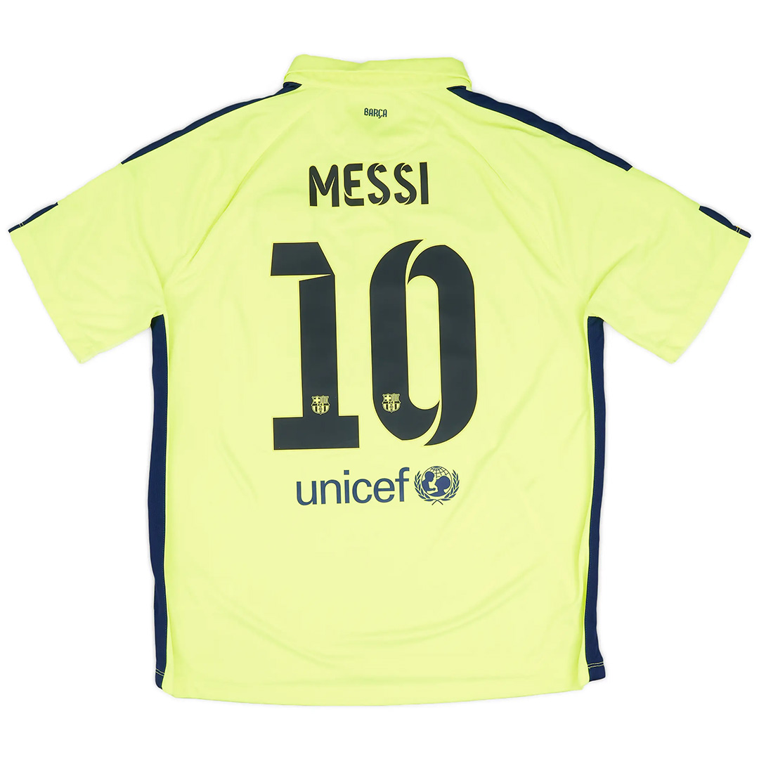 Messi #10 Retro Barcelona Third Jersey 2014/15 - Reps Jerseys